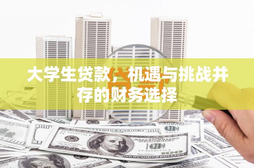 抚远大学生贷款，机遇与挑战并存的财务选择