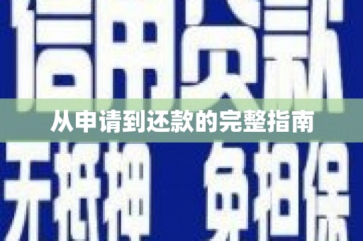 抚远从申请到还款的完整指南