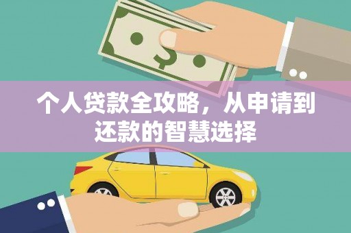 抚远个人贷款全攻略，从申请到还款的智慧选择