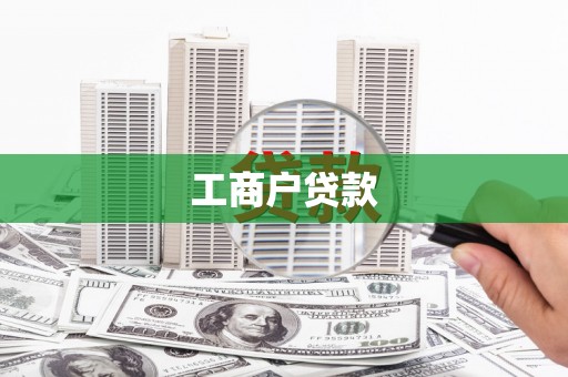 抚远工商户贷款
