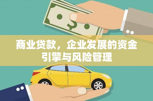 抚远商业贷款，企业发展的资金引擎与风险管理