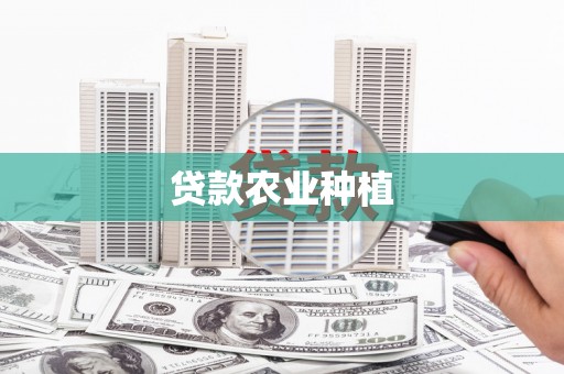 抚远贷款农业种植