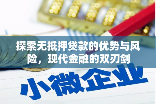 抚远探索无抵押贷款的优势与风险，现代金融的双刃剑