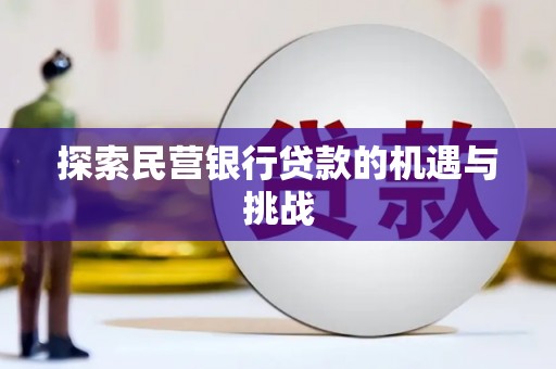 抚远探索民营银行贷款的机遇与挑战