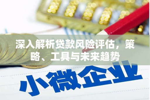 抚远深入解析贷款风险评估，策略、工具与未来趋势