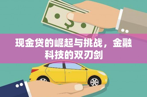 抚远现金贷的崛起与挑战，金融科技的双刃剑