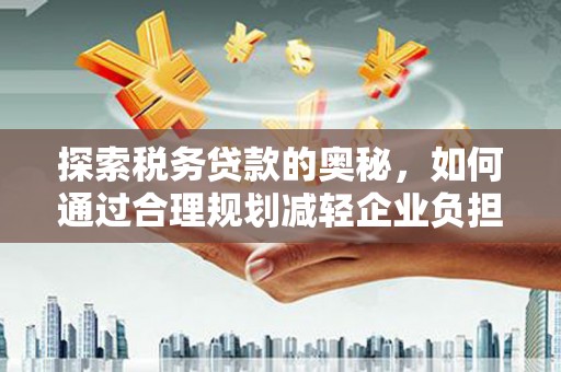 抚远探索税务贷款的奥秘，如何通过合理规划减轻企业负担
