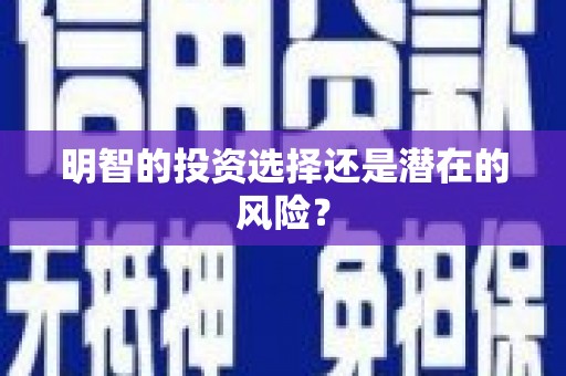抚远明智的投资选择还是潜在的风险？