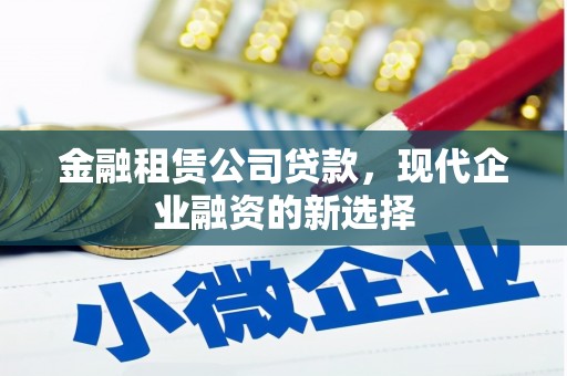 抚远金融租赁公司贷款，现代企业融资的新选择