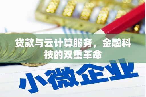 抚远贷款与云计算服务，金融科技的双重革命