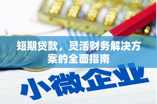 抚远短期贷款，灵活财务解决方案的全面指南