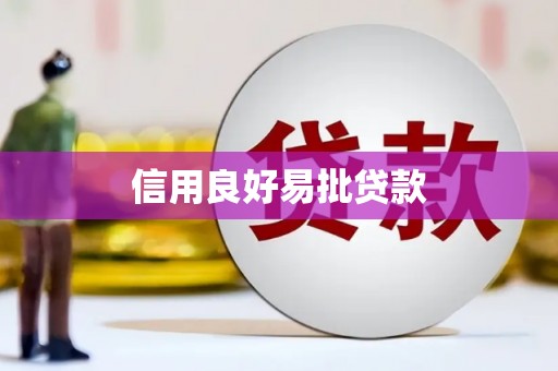 抚远信用良好易批贷款