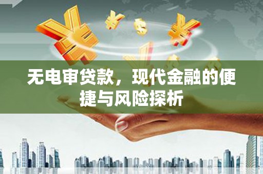 抚远无电审贷款，现代金融的便捷与风险探析