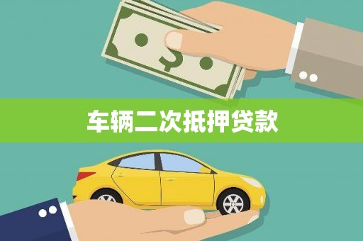 抚远车辆二次抵押贷款