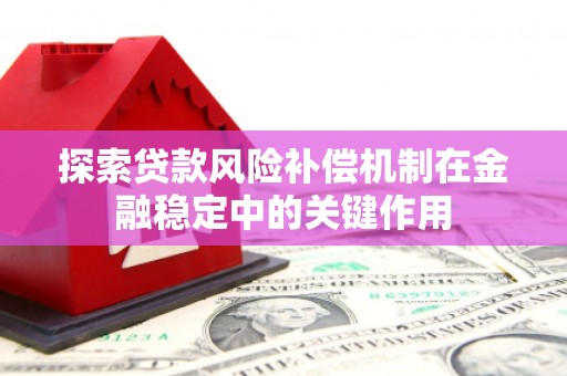 抚远探索贷款风险补偿机制在金融稳定中的关键作用