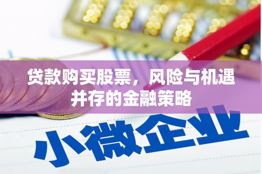 抚远贷款购买股票，风险与机遇并存的金融策略