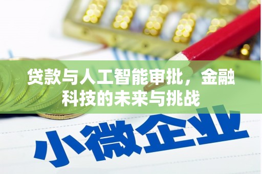 抚远贷款与人工智能审批，金融科技的未来与挑战