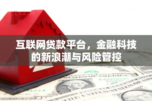 抚远互联网贷款平台，金融科技的新浪潮与风险管控