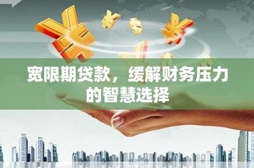 抚远宽限期贷款，缓解财务压力的智慧选择