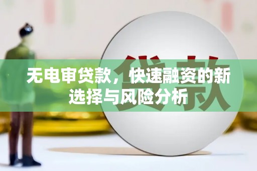 抚远无电审贷款，快速融资的新选择与风险分析