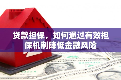 抚远贷款担保，如何通过有效担保机制降低金融风险