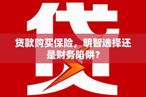 抚远贷款购买保险，明智选择还是财务陷阱？