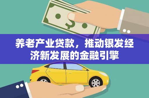 抚远养老产业贷款，推动银发经济新发展的金融引擎