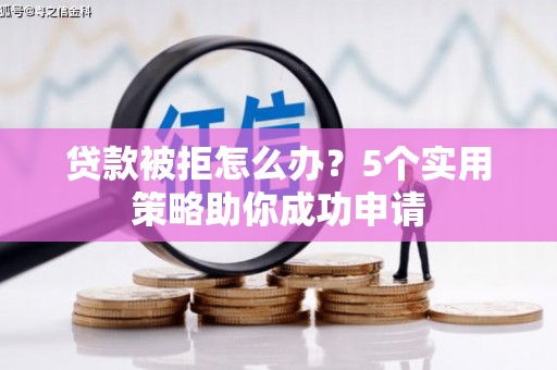 抚远贷款被拒怎么办？5个实用策略助你成功申请