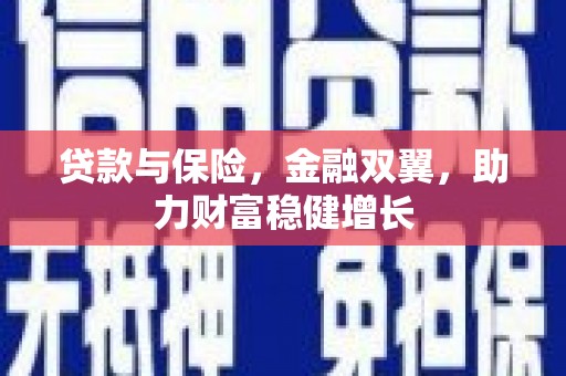 抚远贷款与保险，金融双翼，助力财富稳健增长