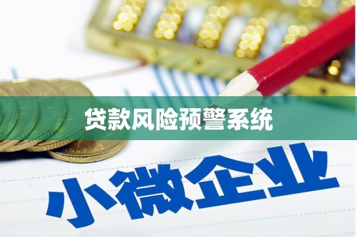 抚远贷款风险预警系统