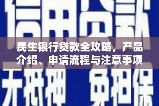 抚远民生银行贷款全攻略，产品介绍、申请流程与注意事项